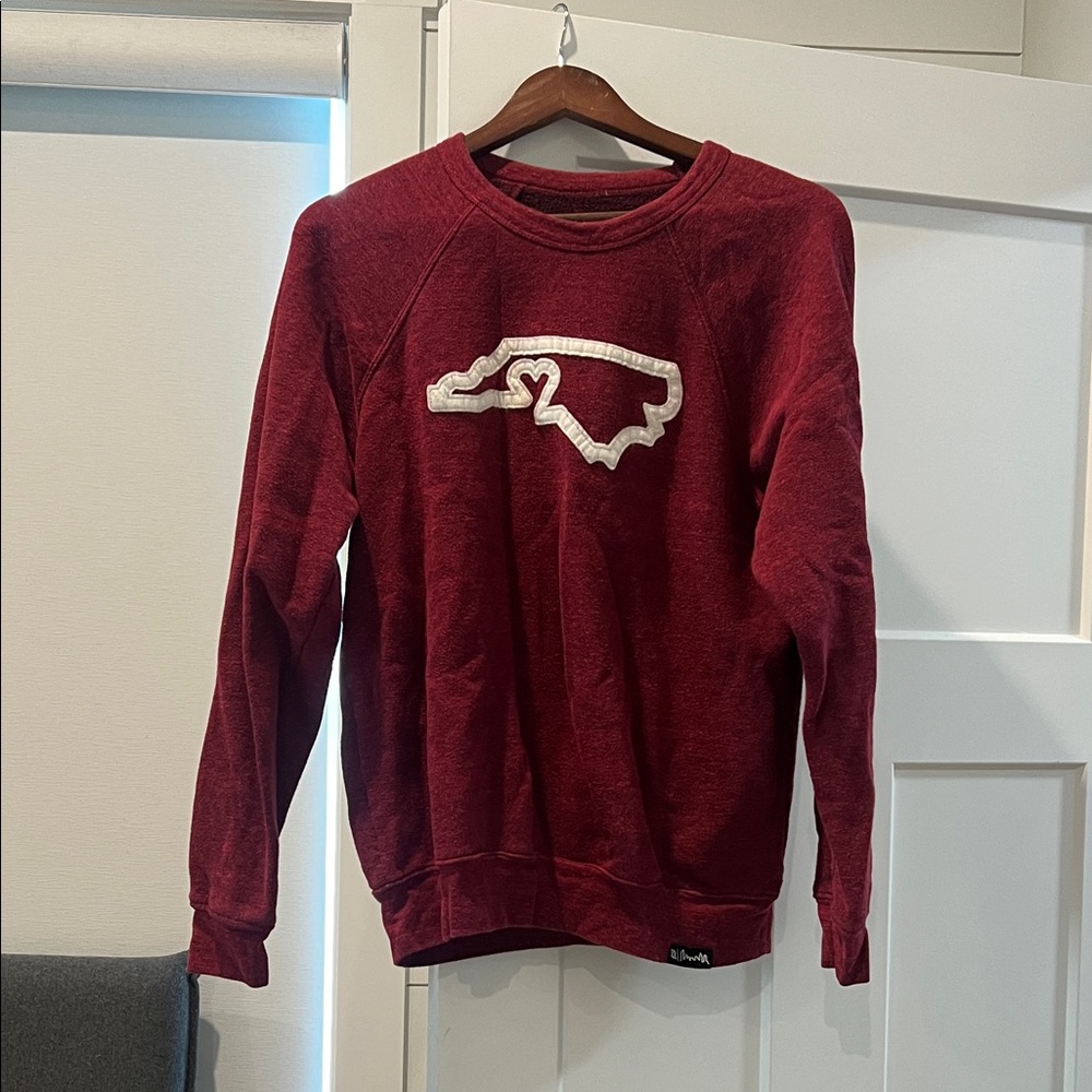 Heartfelt Red Crewneck Sweater